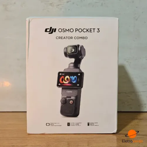 Câmera DJI Osmo Pocket 3 4K Sensor Gimbal