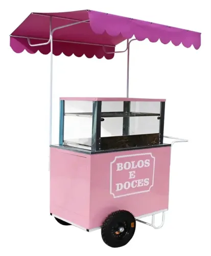 Carrinho para bolos e doces