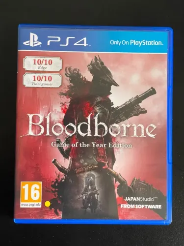 Bloodborne Game of The Year GOTY Edition Completo com DLC europeu PS4/PS5