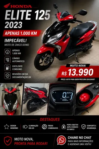 Honda 125 elite particular
