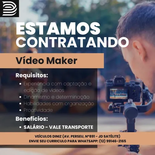 OPORTUNIDADE DE EMPREGO 