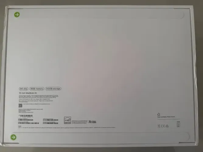 Macbook Air 2026 M5 15" 16GB Ram 512GB SSD