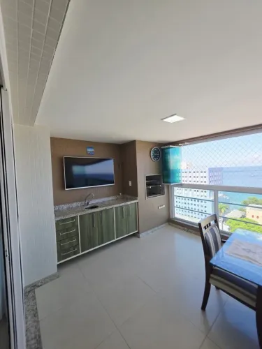 APARTAMENTO 4/4 COM SUÍTE E VISTA MAR NO BARRA PORTO CONDOMÍNIO CLUBE 