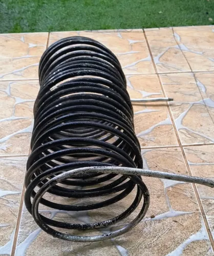 chiller serpentina de aluminio 1/2" 25m
