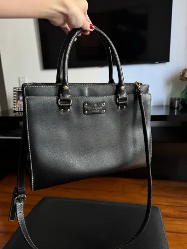 Bolsa Kate Spade Satchel Preta