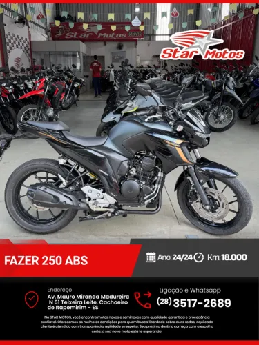 Yamaha Fazer 250 2024 - Único Dono