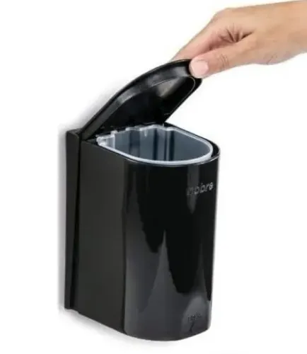 DISPENSER SABONETE LIQUIDO 500ML - PRETO