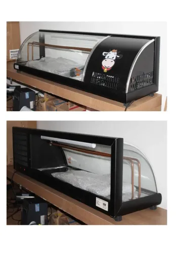Vitrine para produtos gelados