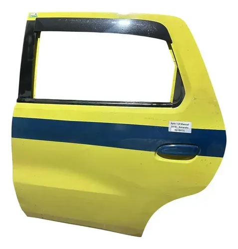 Porta Traseira Esquerda Chevrolet Spin 2018 Traseira Esquerda Amarelo