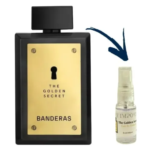 Perfume The Golden Secret de Antonio Banderas Decante de 5 e 10 ml
