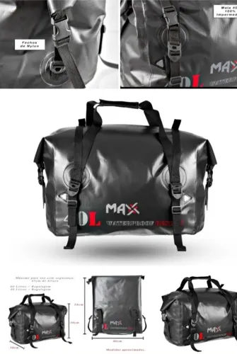 Vendo uma bolsa de viagem pra moto da max nova