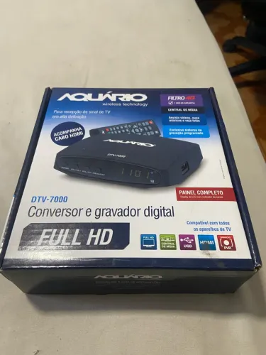 CONVERSOR E GRAVADOR DIGITAL FULL HD AQUÁRIO