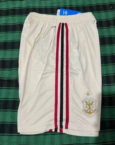 Short jogo 3 Flamengo off white 25/26