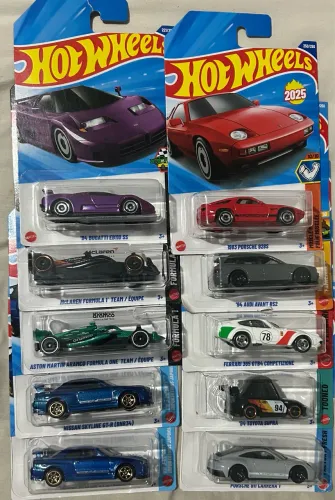 Pack de Hot wheels