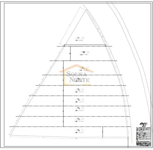 Terreno, 985m², plano. Santa terezinha.