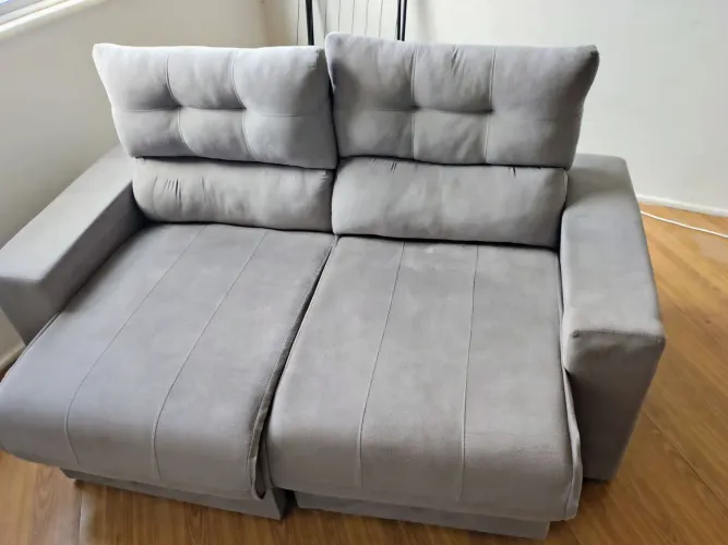 Sofá retrátil 2 lugares 