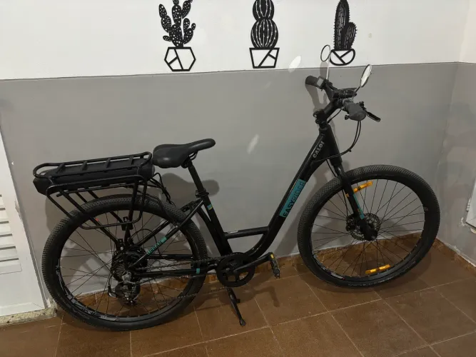 BICICLETA CALOI E-VIBE EASY RIDER 7V ARO 27.5 A20 PTO