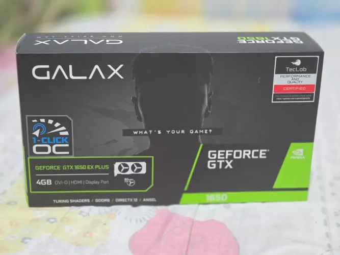 GTX 1650 Semi Nova - Pouco Uso | Excelente Estado