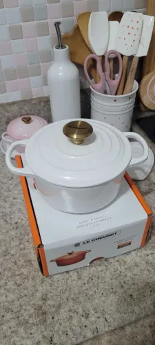 Le creuset Panela 16 cm branca