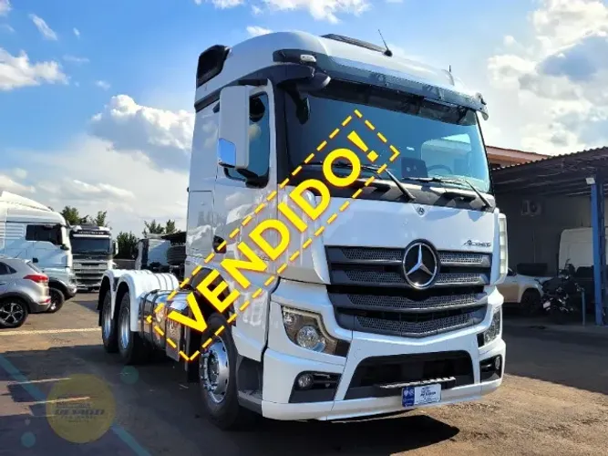 Mercedes Benz New Actros 2548 6x2 Ano 2021/21 Automático
