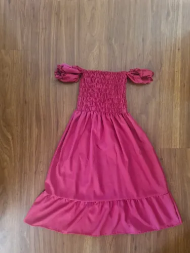 Vestido longo Vinho Infantil 