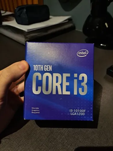 i3 10100f com Cooler + 4gb de Memória RAM 