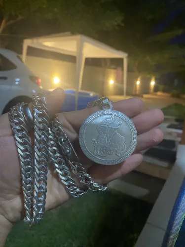 Cordão de prata 160 gramas