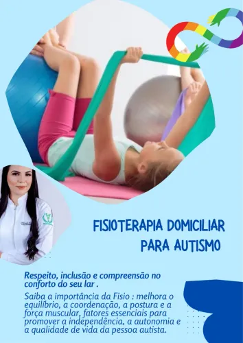 Fisioterapia para crianças com autismo.