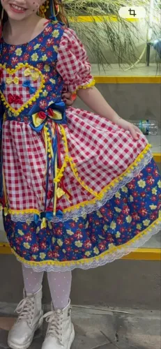 Vestido de Quadrilha / Festa Junina 