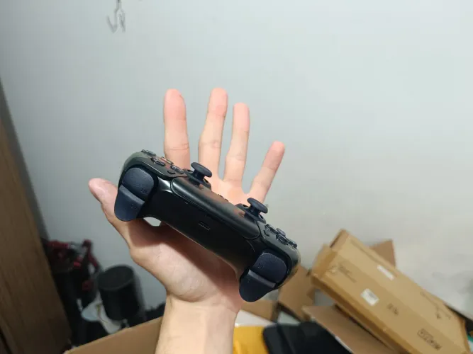 Dualsense NOVO Ps5com Hall Effect TMR (hallpi aknes) e capa customizada alto relevo Wukong