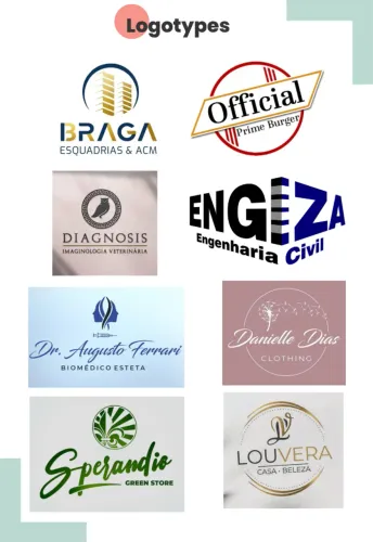 Logomarca Logo Logotipo para sua marca