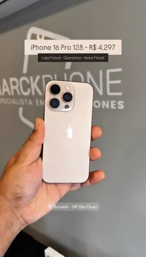 iPhone 16 pro  - Loja Física - Nota fiscal 