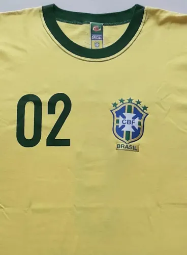 Camisa Amarela Brasil 2002 - Guaraná
