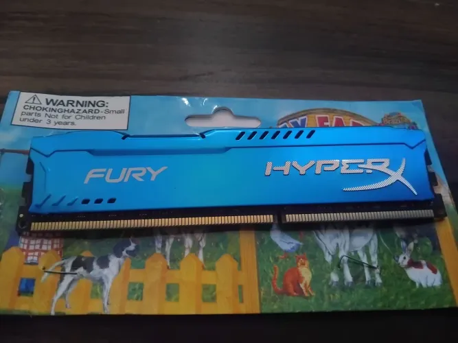 Memória Ram DDR3 HyperX Fury 8GB 1600Mhz