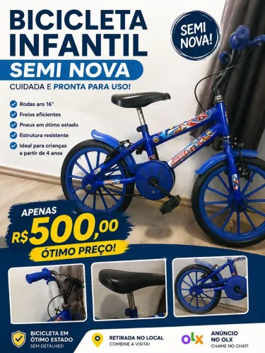 Bicicleta infantil