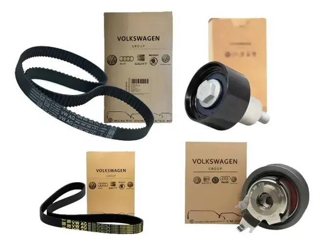 Kit Correias Dentadas E Tensores Volkswagen Gol G6 2015 A 2016 - 