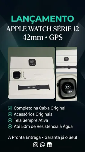 Apple Watch Série 12 42mm lançamento