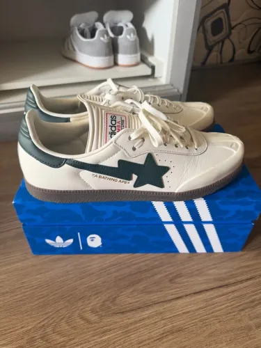 Tênis bape x adidas world cup edition