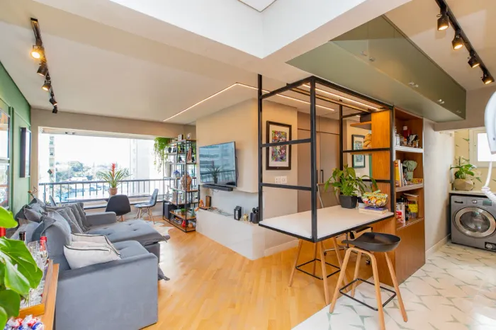 Apartamento para venda em Brooklin com 1 quarto, sendo 1 suíte, 46m²