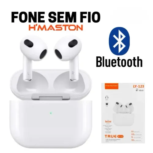 Fone De Ouvido Bluetooth H'maston Ly-123