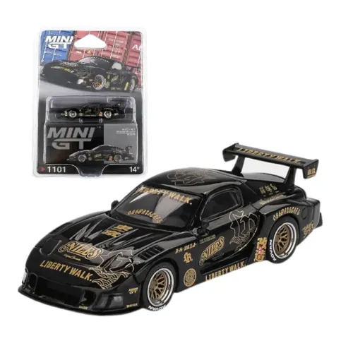 MINI GT 1101 - Mazda RX-7 LB-Super Silhouette FD-NILES miniatura 1/64 diecast