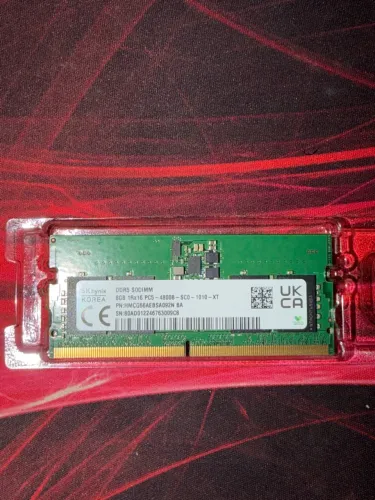Memória RAM DDR5 8GB 4800Mhz