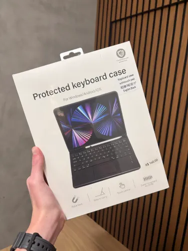 Capa Protetora com teclado - Redmi Pad SE e Redmi pad 2