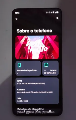 Moto G84 5G, 256GB, Ram 8GB+8GB, NFC