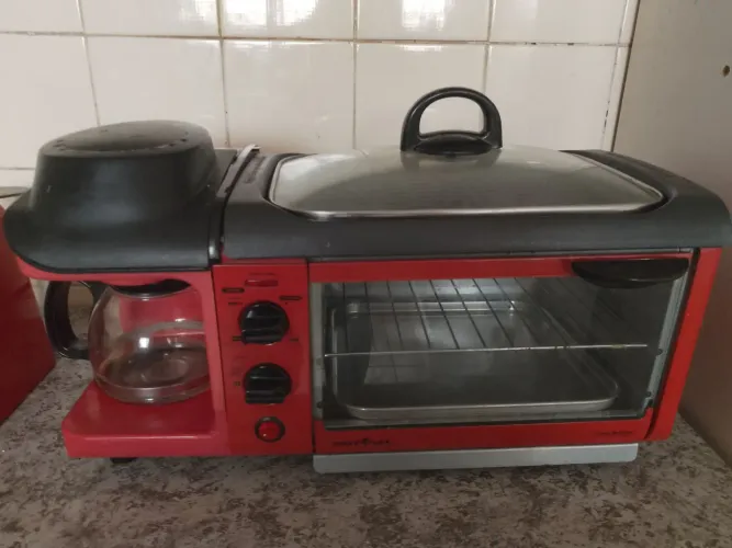 Forno grill e cafeteira