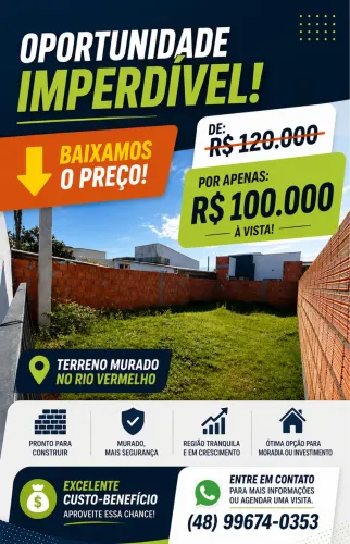 Terreno a venda no Rio Vermelho Florianópolis