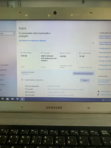 Notebook Samsung