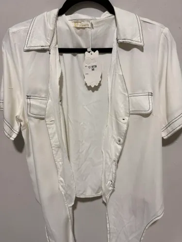 Body/Camisa Social Feminina - Nunca Usada