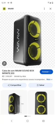 Waaw com defeito 