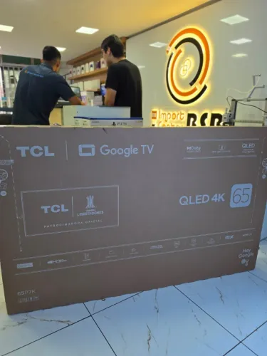 Televisão TCL 65 Polegadas Nova Lacrada, 4K, Loja Física, 1 Ano de Garantia, Entregamos